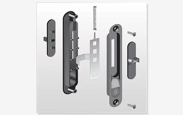 R3-1580 Series Door Screen Handle